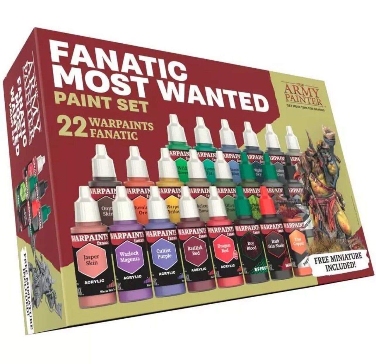 The Army Painter Warpaints Fanatic: Most Wanted Paint Set