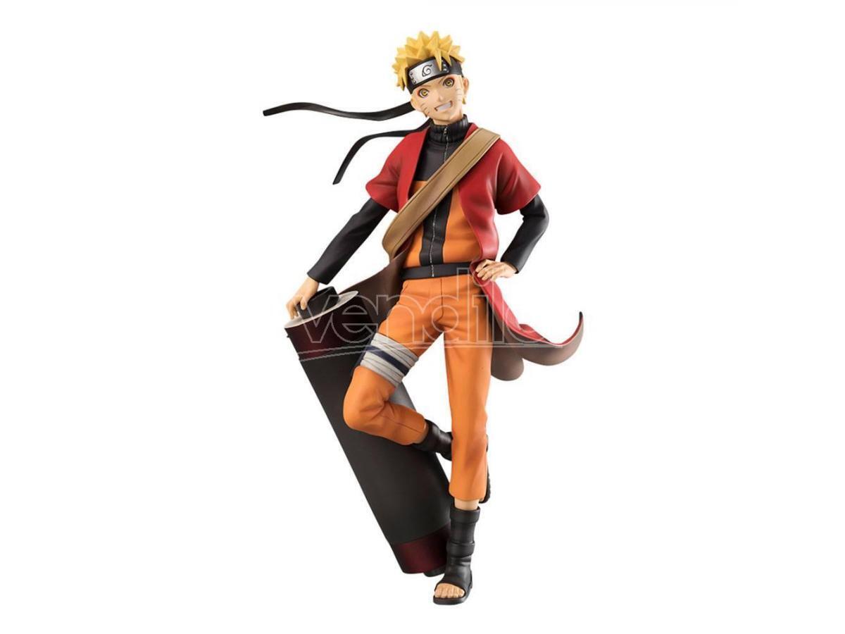 Naruto Shippuden G.e.m. Series Pvc Statua 1/8 Naruto Uzumaki Sage Mode 19 Cm Meg