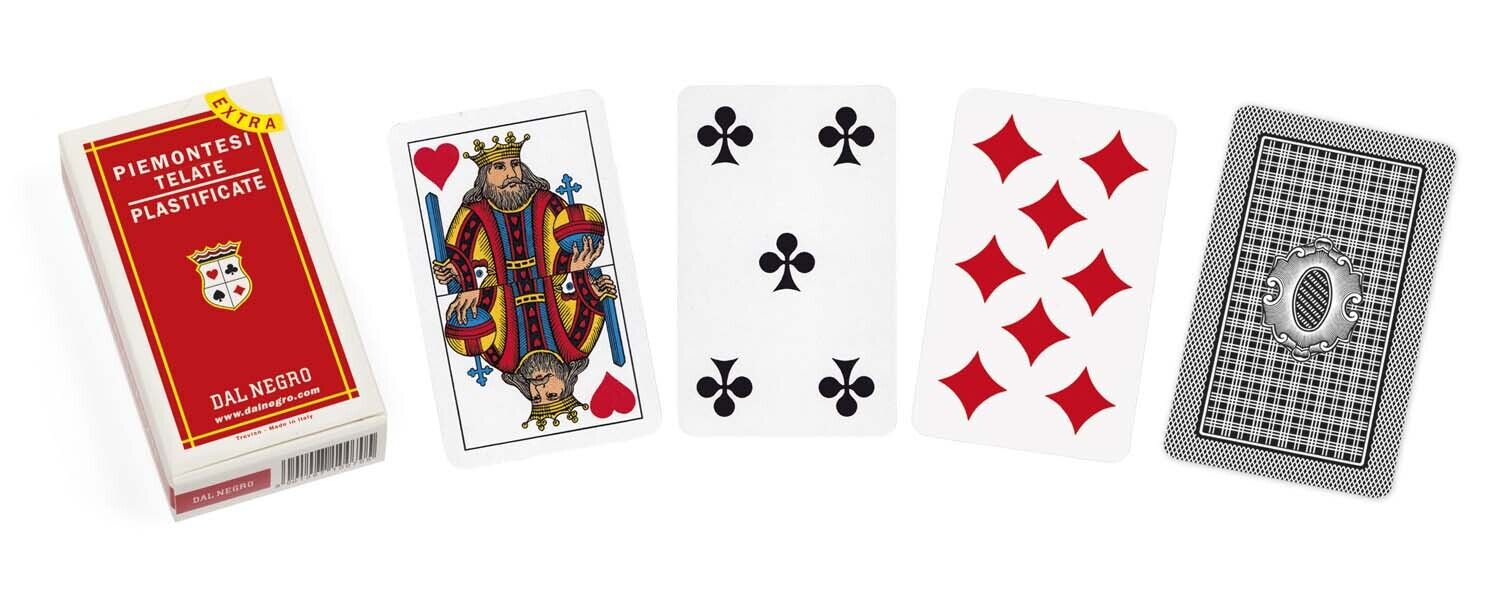 Merchandising Dal Negro: Carte Da Gioco Piemontesi Da 40 N.93 Extra
