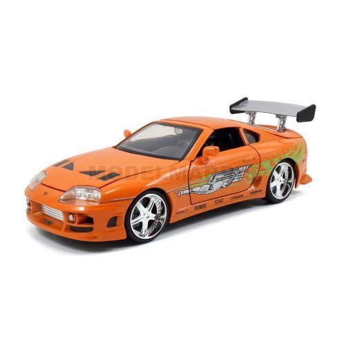 JADA 253205001-30738 TOYOTA - SUPRA MKIV WITH PAUL WALKER - BRIAN O'CONNER FIGUR