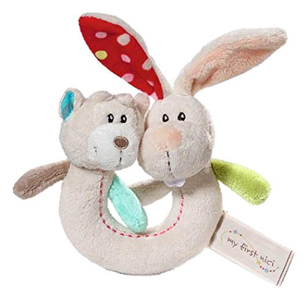 Nici 37877 coppie Greifling Coniglio Tilli e Rubinetti Orso con il crepitio - NU