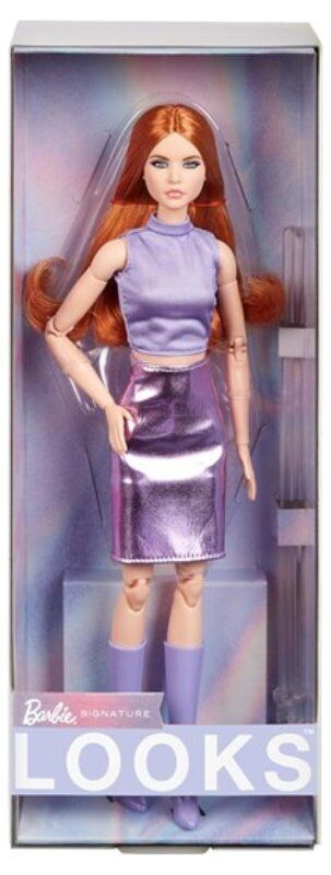 Barbie Signature Looks - Vestito Lilla Capelli Rossi