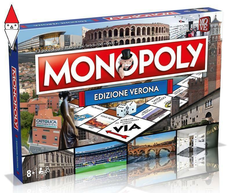 GIOCO DA TAVOLO WINNING MOVES MONOPOLY MONOPOLI EDIZIONE VERONA (VR)
