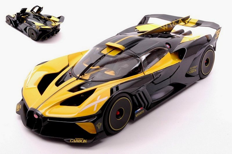 Bugatti Bolide Yellow 1:18 Burago 11047Y