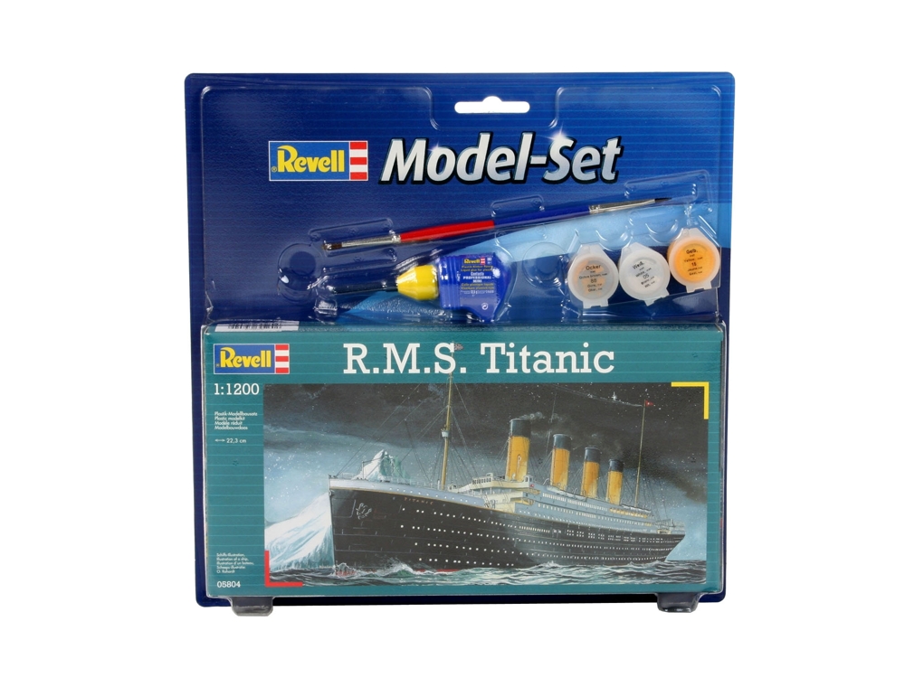 R.M.S. Titanic Model Set 1:1200 Plastic Model Kit REVELL