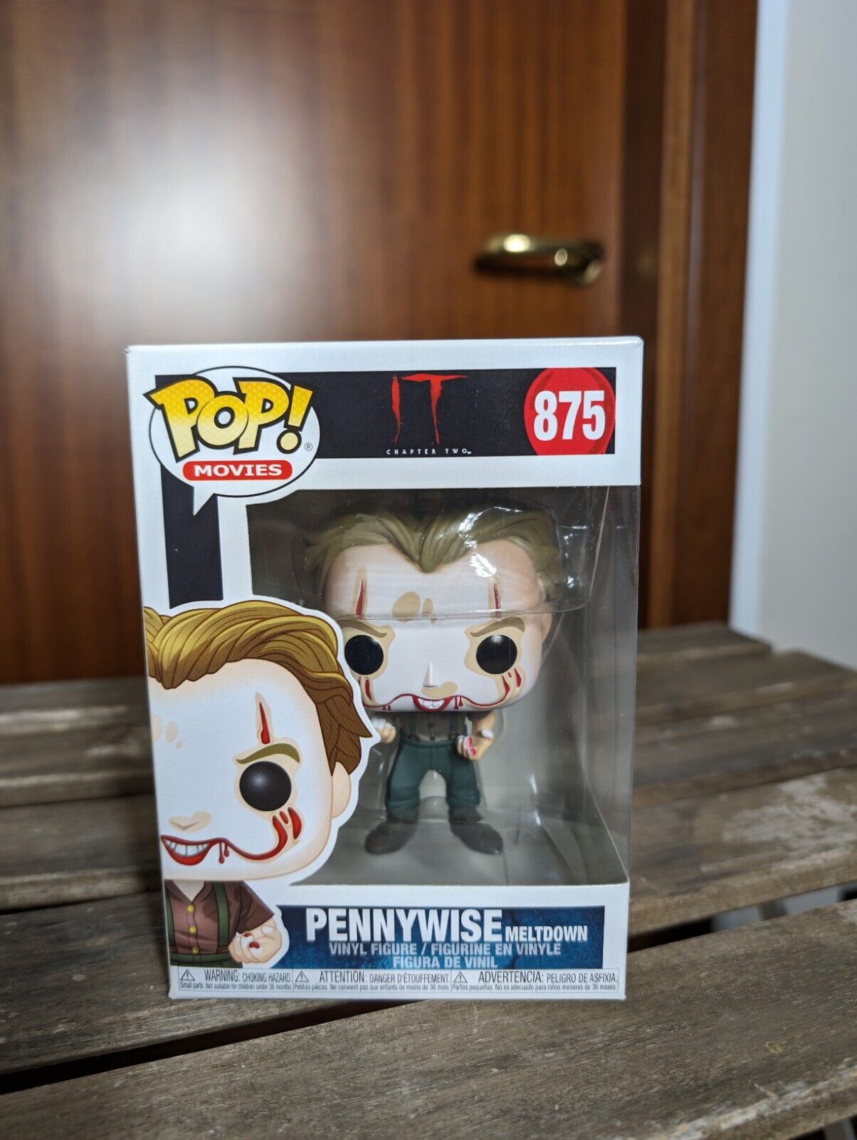 FUNKO POP MOVIES HORROR IT CHAPTER 2 - PENNYWISE MELTDOWN VINYL FIGURE NEW!