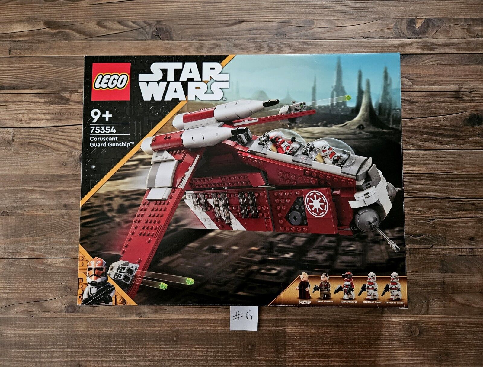 LEGO Star Wars 75354 Coruscant Guard Gunship - Cannoniera LAAT della Repubblica