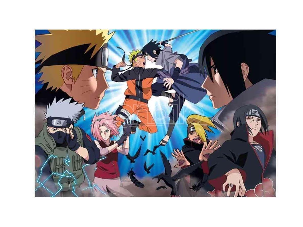 CUBE PUZZLE 500 PZ NARUTO B Puzzle Clementoni