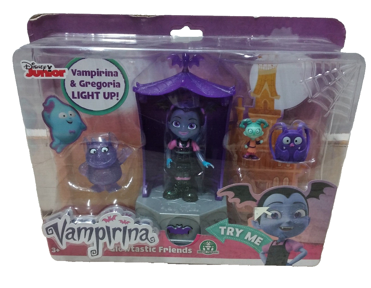 VAMPIRINA SET VAMPIRINA E GREGORIA LIGHT-UP GLOWTASTIC FRIENDS