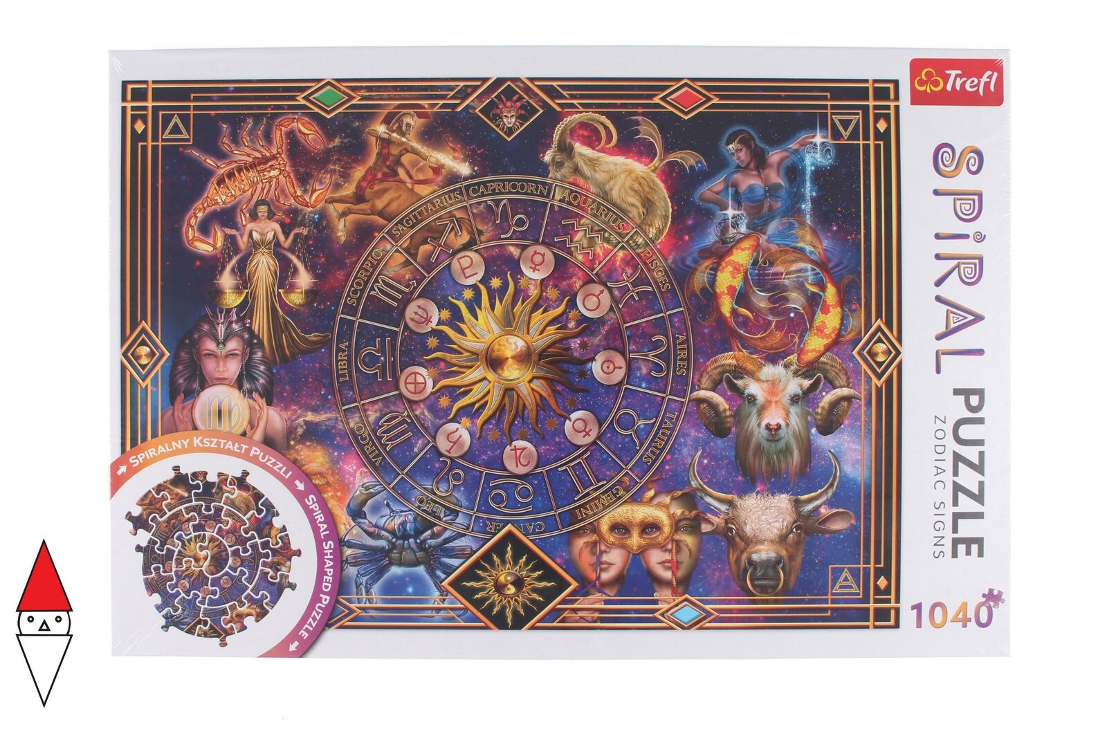 PUZZLE SPIRAL TREFL SEGNI ZODIACALI ZODIAC SIGNS 1040 PZ