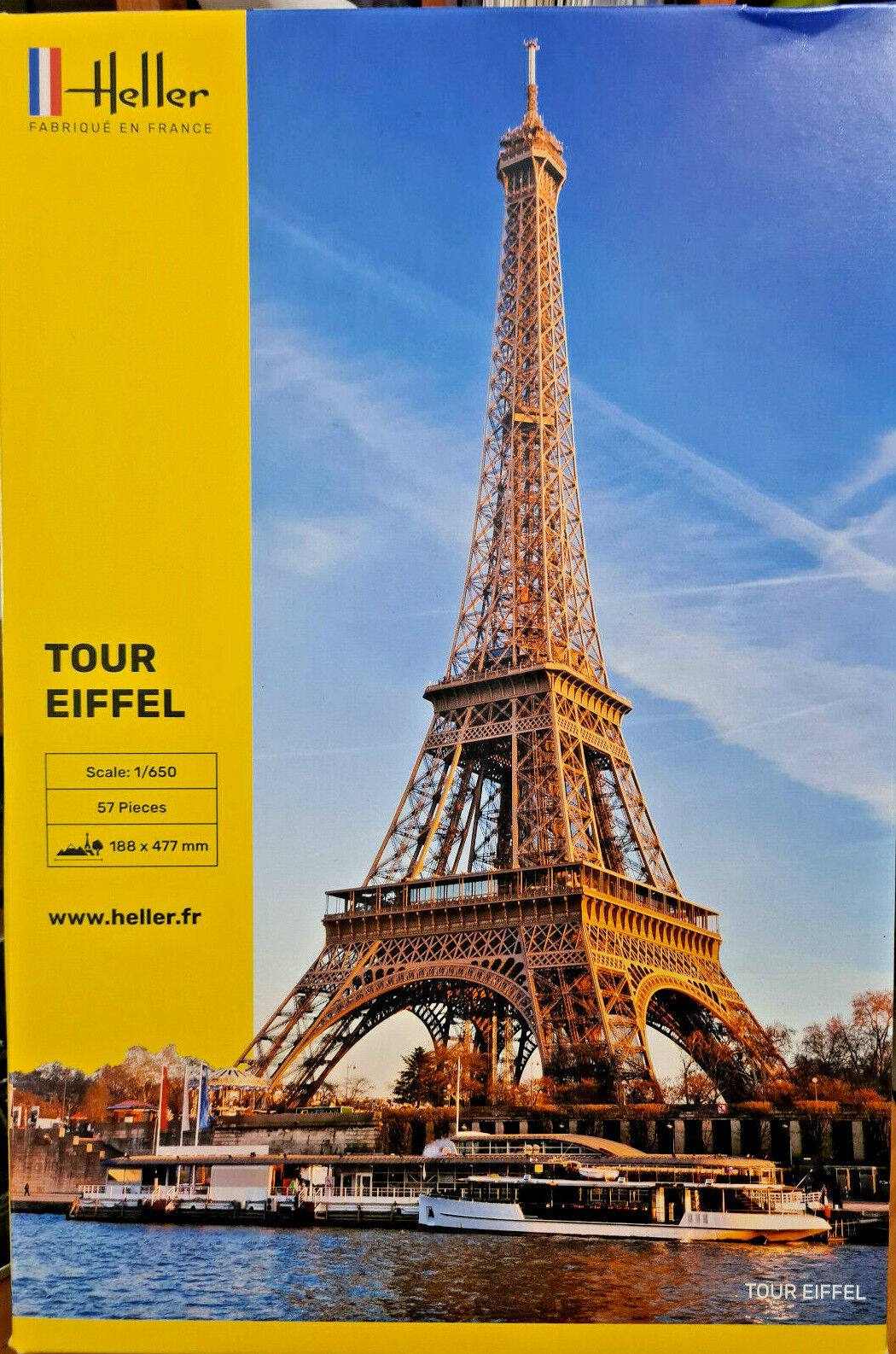 Torre Eiffel- Tour Eiffel - Heller Kit 1:650 81201 Nuovo 18,8 x 47,7cm