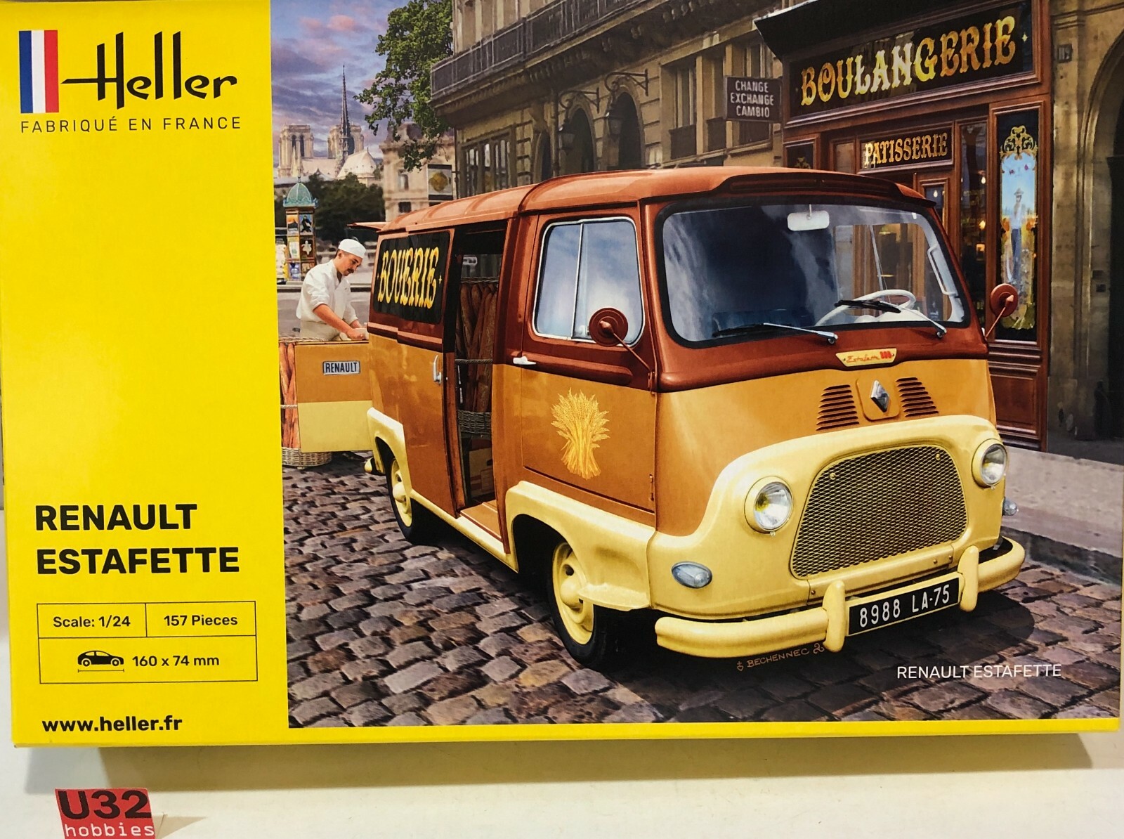 Heller 80743 Kit 1/24 Furgone Renault Estafette