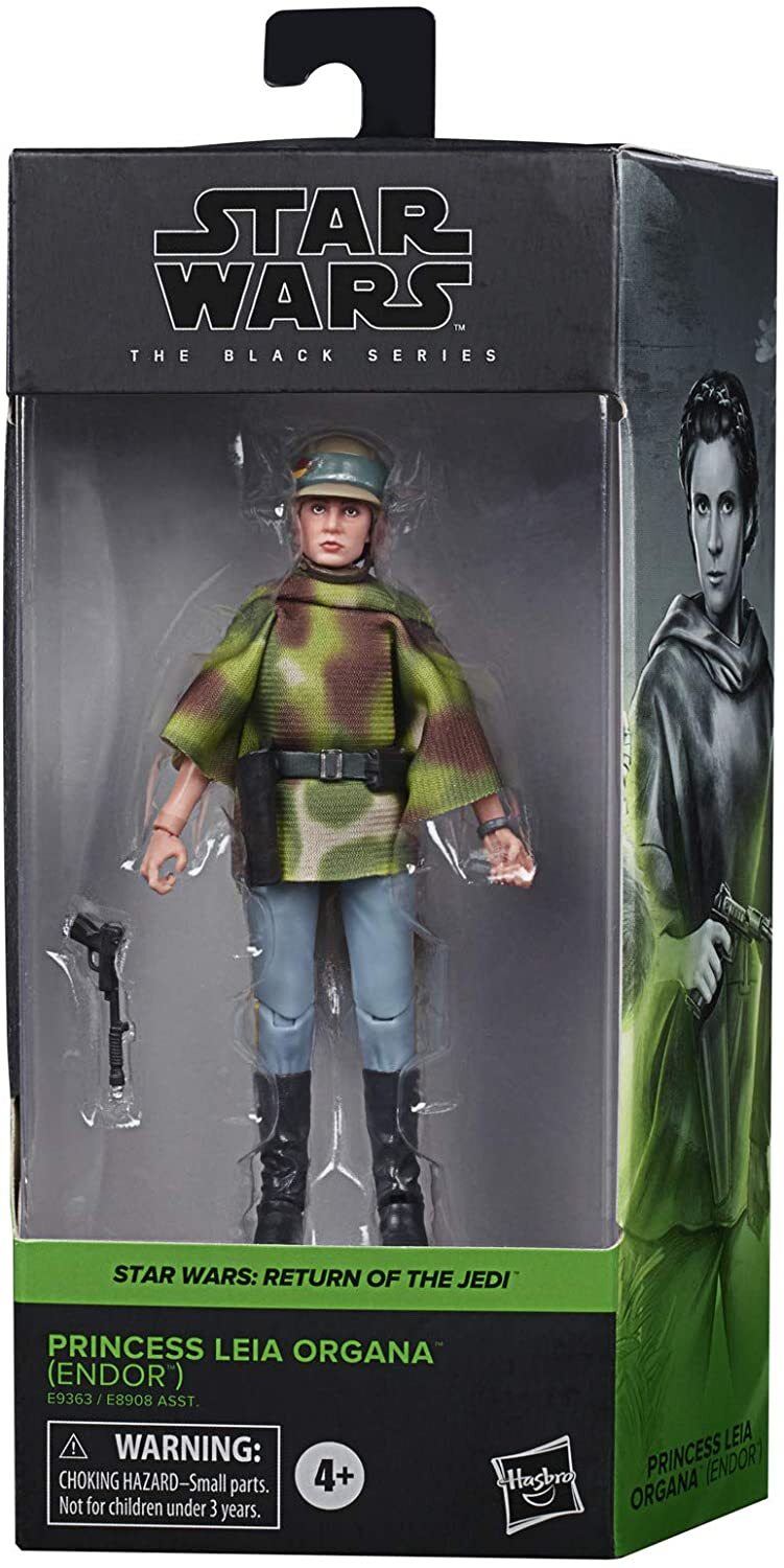 Star Wars Return Jedi Black Series Leia Organa Endor Action Figure 14cm
