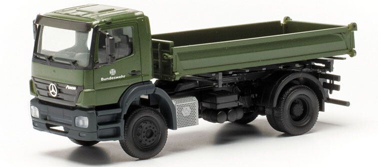 HERPA, MERCEDES-BENZ Axor 4x2 ribaltabile BUNDESWEHR, 1/87,  HER746946-002