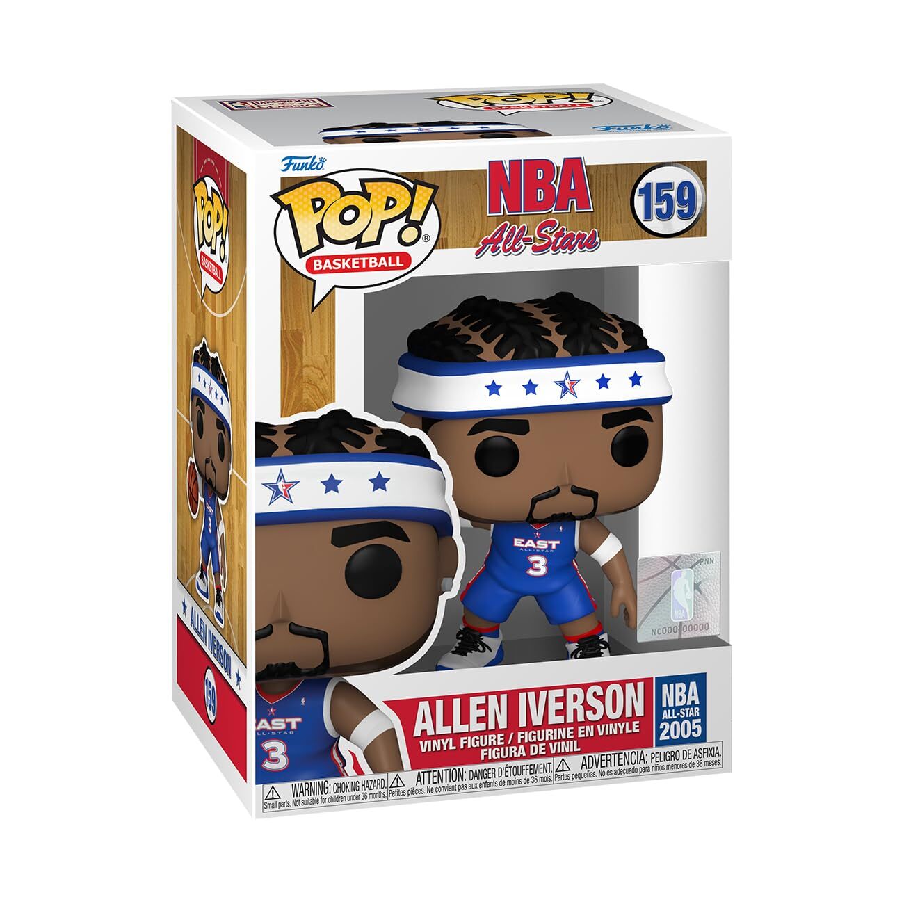 Funko Pop! NBA: Legends - Allen Iverson​​ Iverson - (2005) - Figura in Vinile da