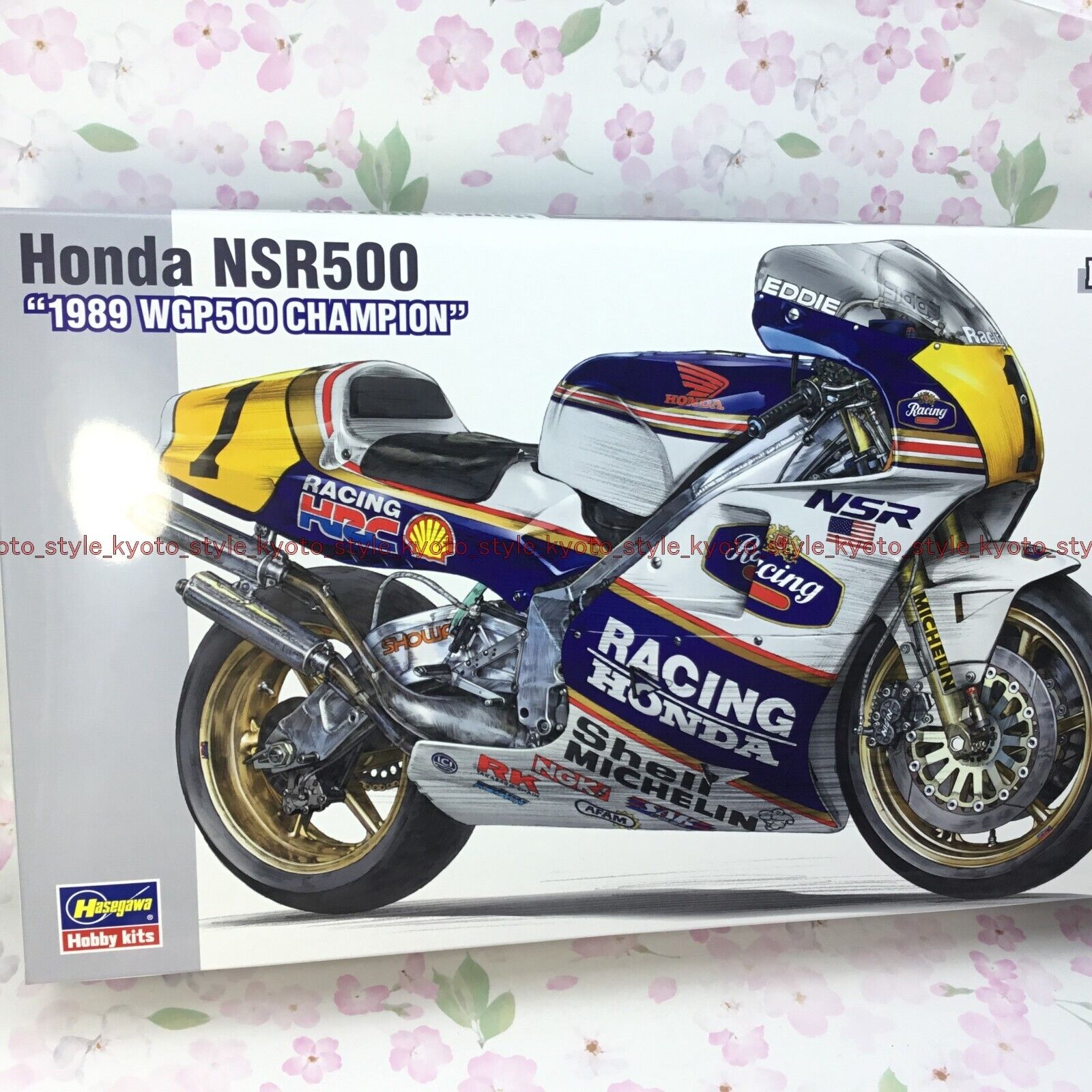 Hasegawa BK4 Honda NSR500 1989 WGP500 Champion 1/12 Scala Di 15047 Dal Giappone