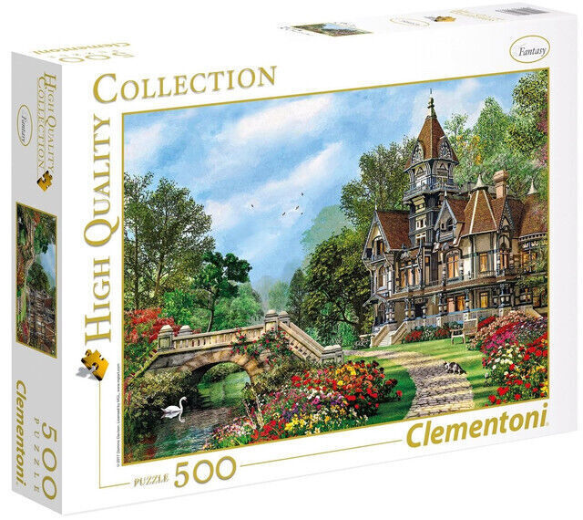 Puzzle 500 elementów. High Quality Collection. Old Waterway Cottage