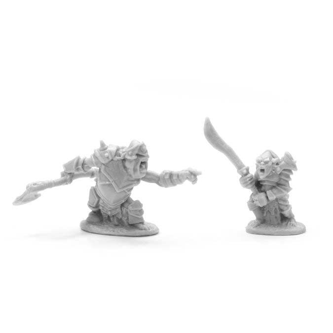 Dark Heaven Bones: Armored Goblin Leaders (2)