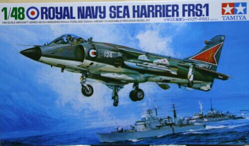 Rojal Navy Sea Harrier  1/48 61026 kit di montaggio Tamiya