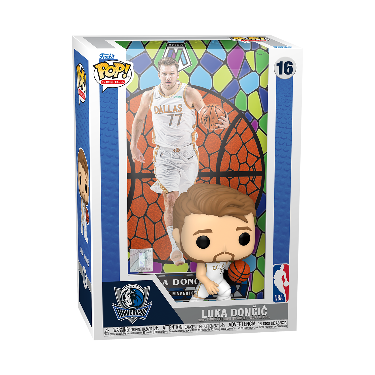 Merchandising Nba: Funko Pop! Trading Cards - Luka Doncic (Vinyl Figure 16) |Nuo