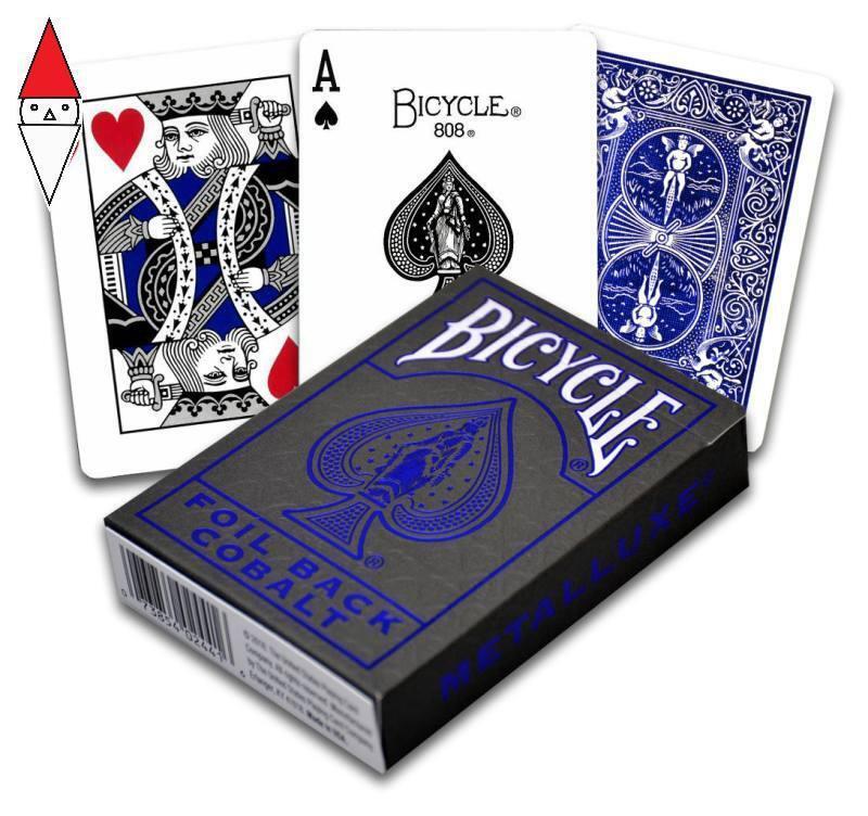 CARTE DA GIOCO UNITED STATES PLAYING CARD BICYCLE METALLUXE BLUE