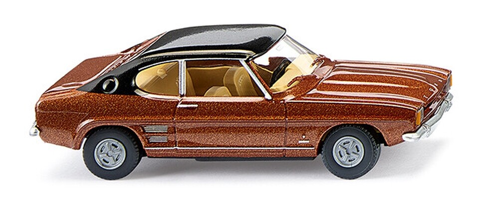 WIKING - FORD Capri I marrone con tetto nero - 1/87 - WIK082108