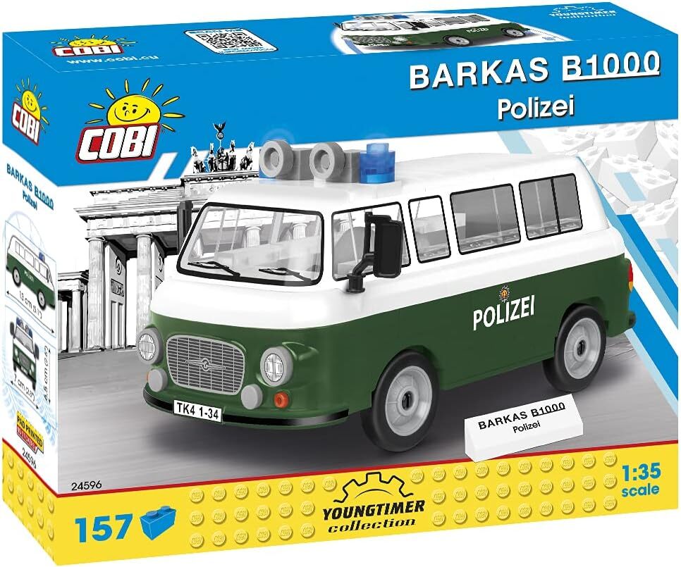 COBI - BARKAS B1000 Polizia - 157 pz. - 1/35 - COB24596