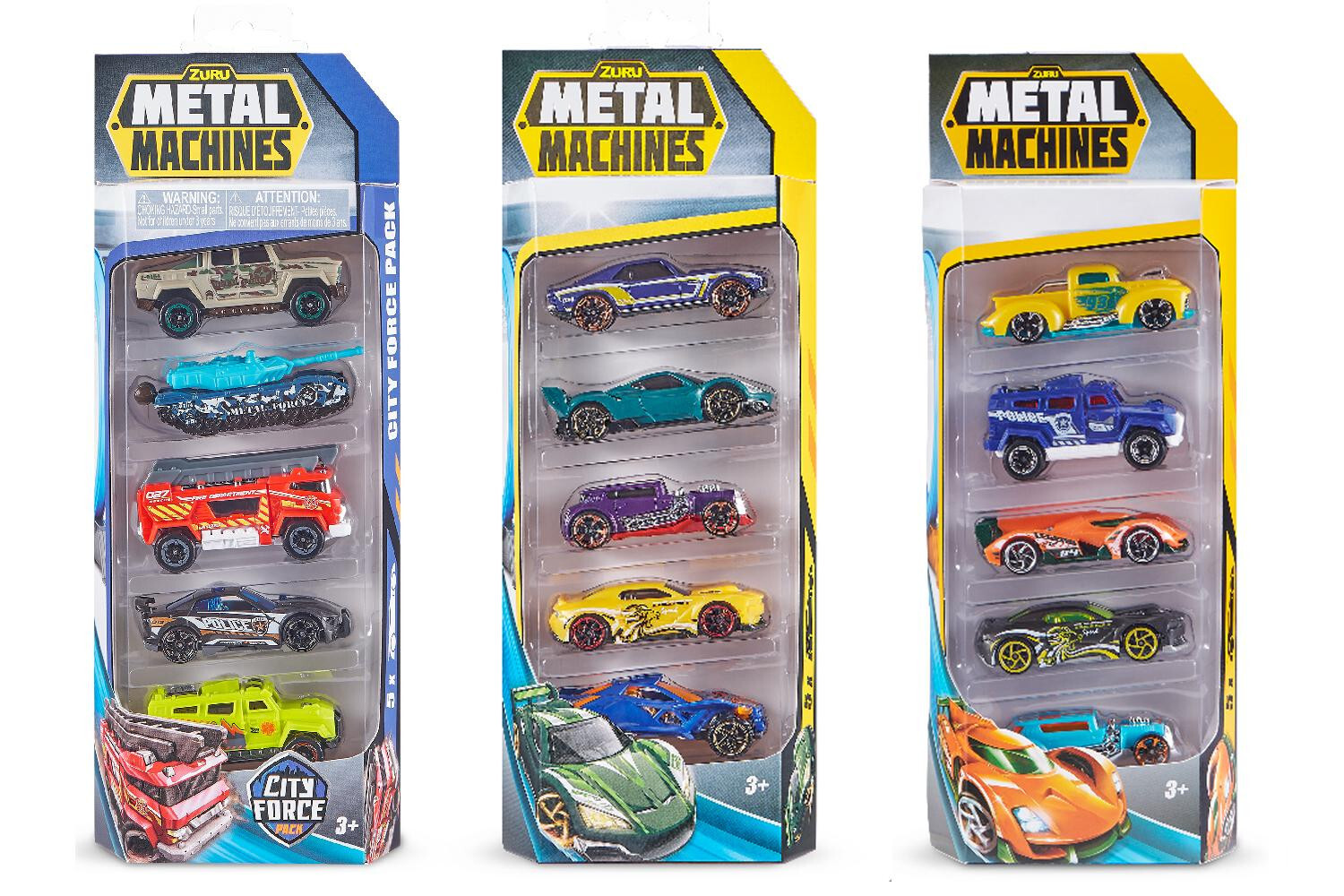 Metal Machine Metal Machine Set 5 Veicolo 1:64