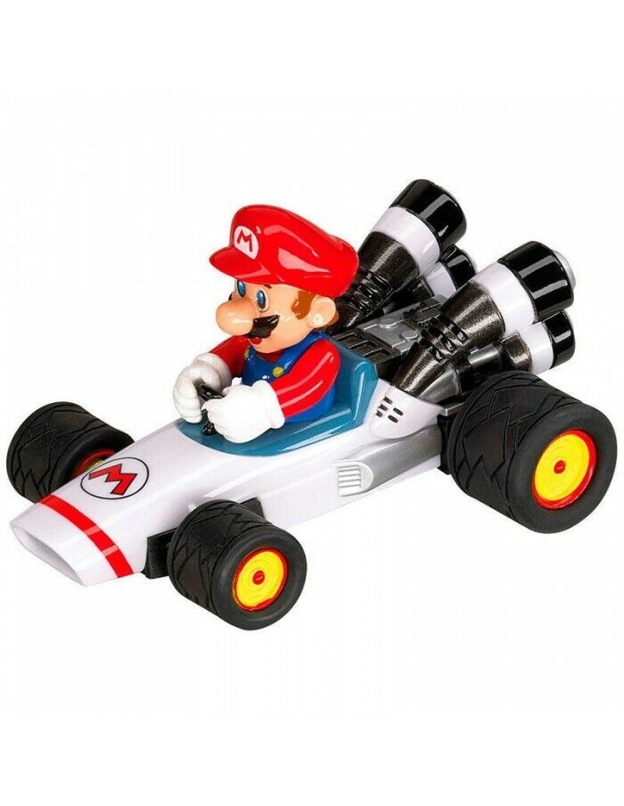 SUPER MARIO KART NINTENDO DS MARIO B-DASHER 1:43 MINI KART PULL BACK NEW