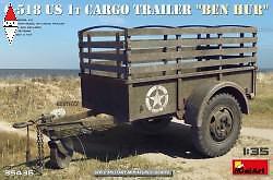 MINI ART 1/35 G-518 US 1T CARGO TRAILER BEN HUR