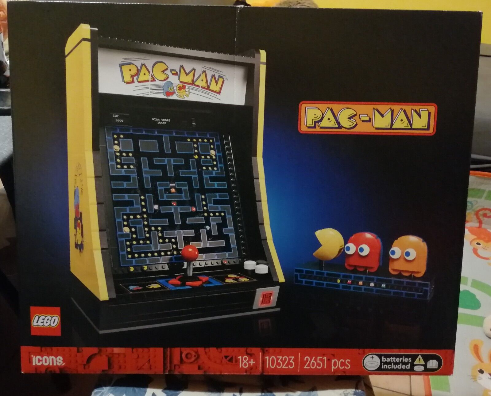 LEGO 10323 ICONS PAC-MAN ARCADE CREATOR EXPERT 2023