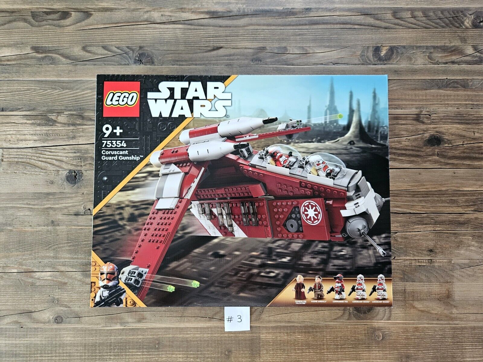 LEGO Star Wars 75354 Coruscant Guard Gunship | cloni | Fox | Padme | Palpatine