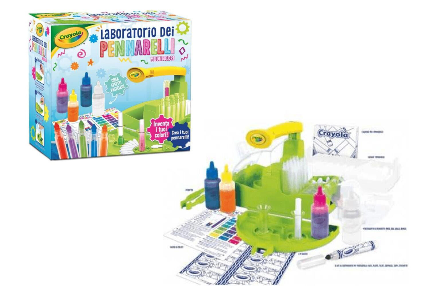 Crayola Laboratorio dei Pennarelli Multicolore