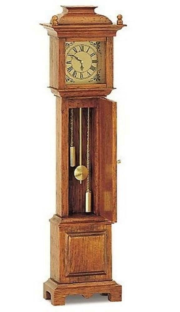 Bambole Casa Inglese Orologio a Pendolo Kit Miniatura MINI MUNDUS Sala Mobili