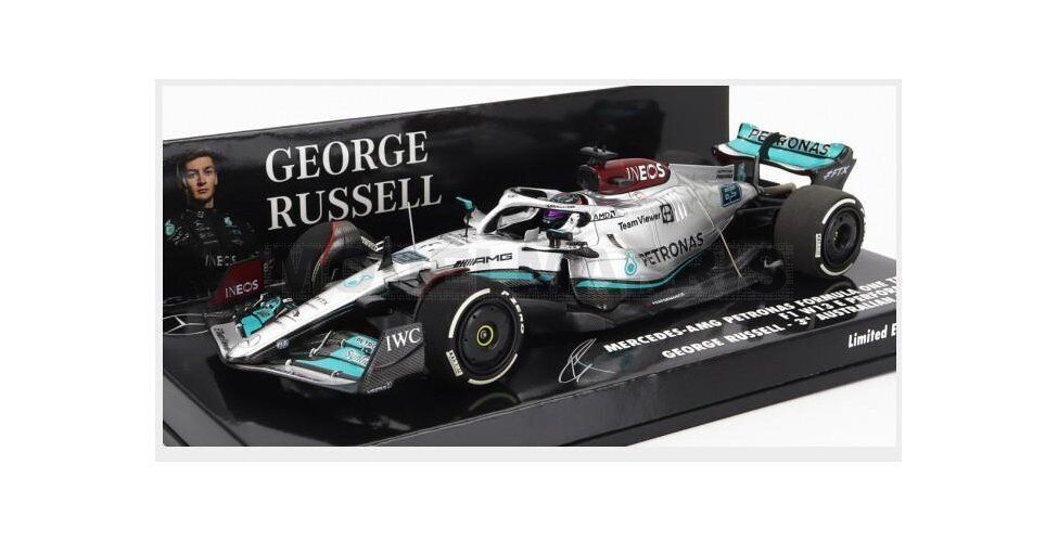 MINICHAMPS 417220363 MERCEDES GP - F1 W13E TEAM MERCEDES-AMG PETRONAS F1 N 63 3r