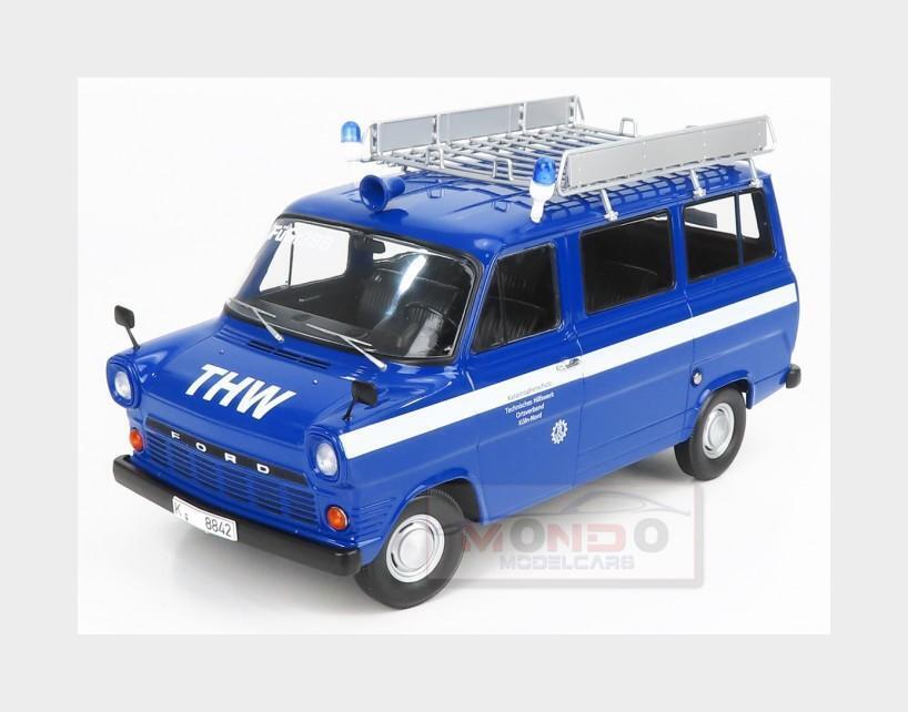 1:18 KK SCALE Ford Transit Minibus Thw Cologne With Roof Rack 1965 KKDC180468