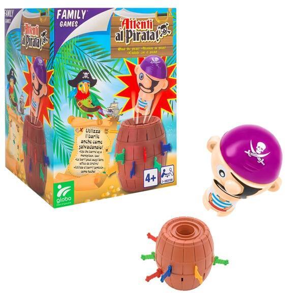 GIOCO DEL PIRATA NELLA BOTTE C/16 SPADE