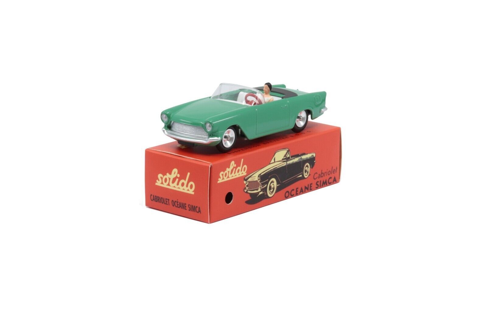 Simca Océane Cabriolet 1956 1/43 Solido Nuova scatola originale