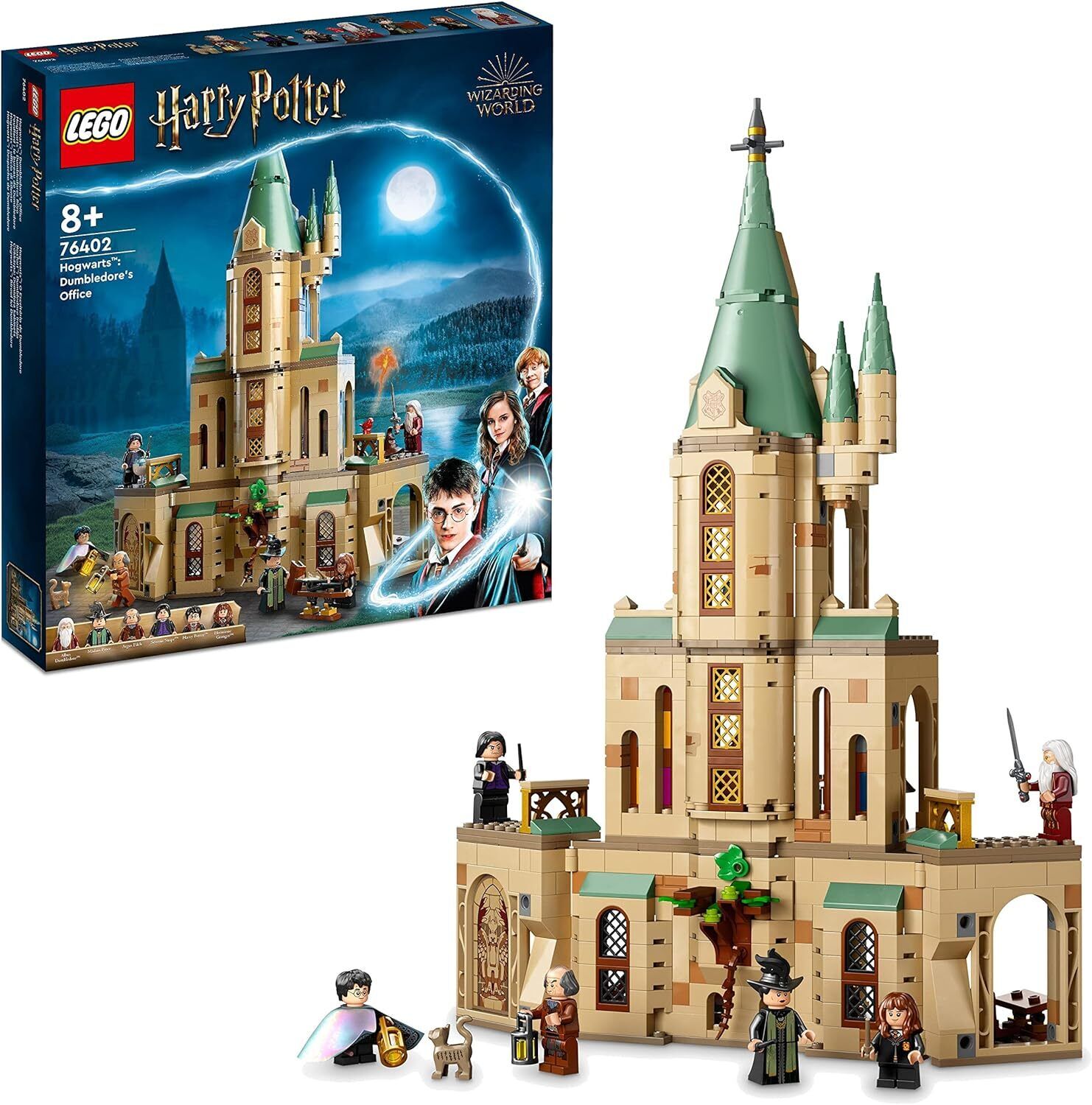 LEGO Harry Potter Hogwarts: Ufficio di Silente, Set Modulare da Collegare al...