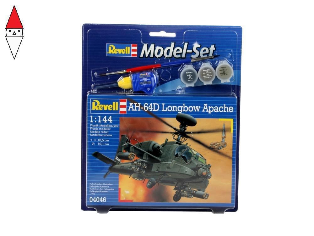 REVELL 1/144 MODEL SET AH-64D LONGBOW APACHE