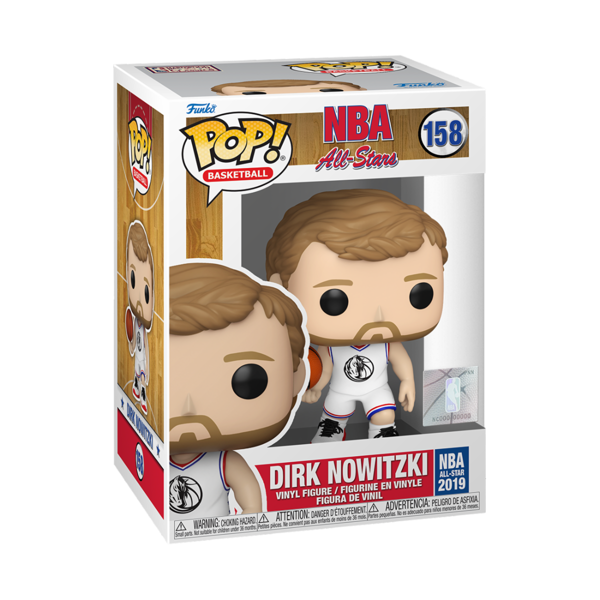 NBA POP! Legends Vinyl Figure Dirk Nowitzki (2019) 9 cm
