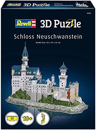 Revell- Castello di Neuschwanstein Disney 3D Puzzle, Colore Multi-Colour, (I1x)