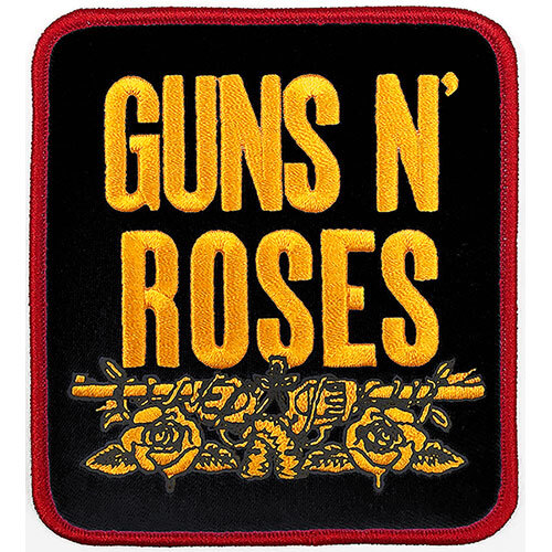Merchandising Guns N' Roses: Stacked Black Standard Patch (Toppa)