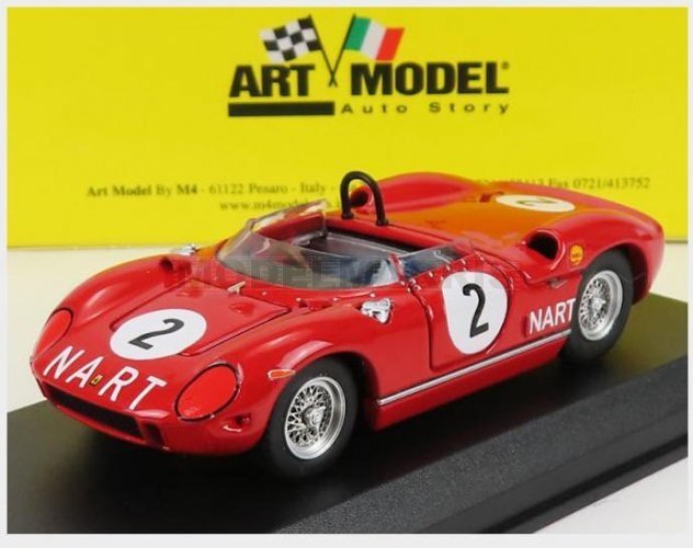 ART-MODEL ART434 FERRARI - 275P NART ch.0812 SPIDER N 2 CANADA GP 1964 W.HANSGEN