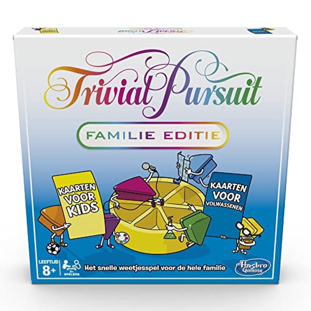 (TG. L) Trivial Pursuit edizione familiare, gioco da tavolo Festa di giochi in f