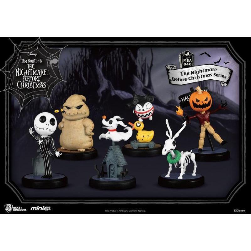 NIGHTMARE BEFORE CHRISTMAS Mini Egg Attack Figure 6-Pack 8 cm BEAST KINGDOM