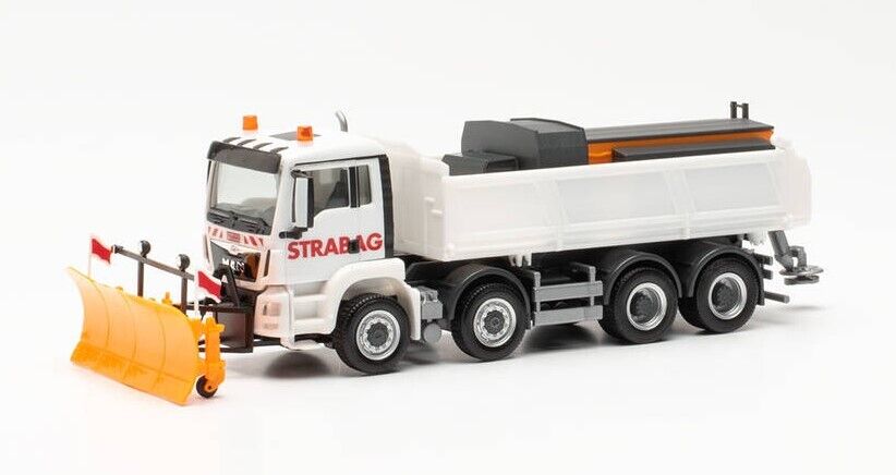 HERPA - MAN TGS 4 assi con servizio invernale MEILLER STRABAG - 1/87 - HER315838