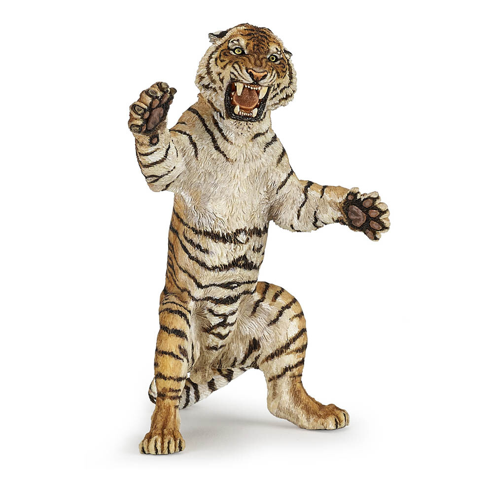 PAPO-Papo-50208-Statuetta Wild Kingdom Animal Papo-50208-Statuetta, Colore Tigre