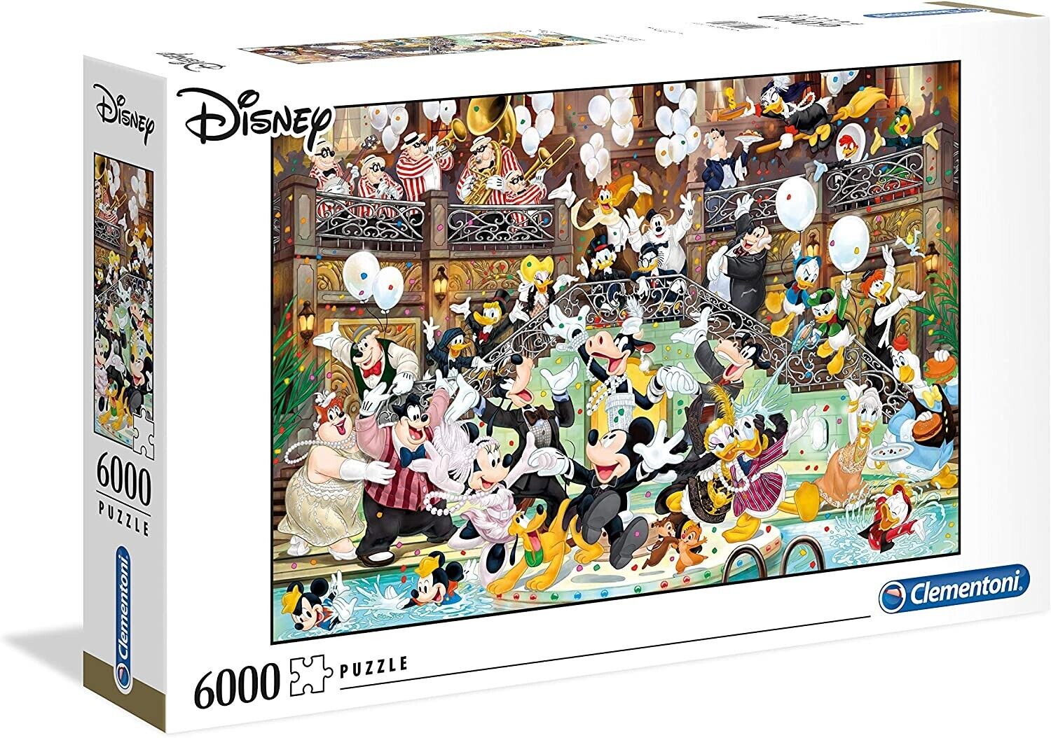 Clementoni Puzzle 6000 pezzi Disney Gala