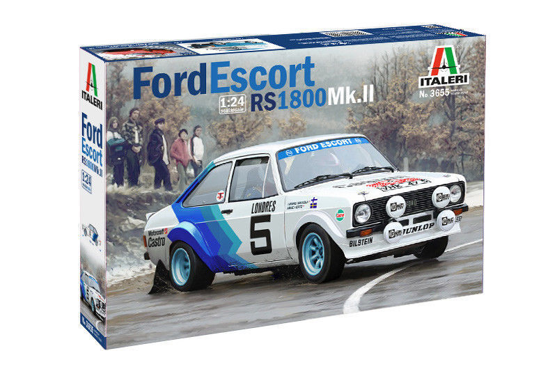 ITALERI 1:24 KIT AUTO FORD ESCORT RS 1800 MK.II  ART. 3655
